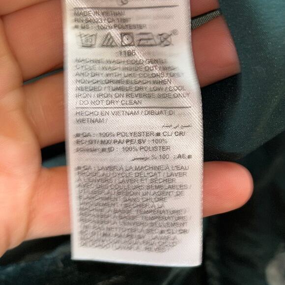 New Old Navy Extra High-Waisted Velvet Taylor Pants wide leg green Large - Picture 7 of 13